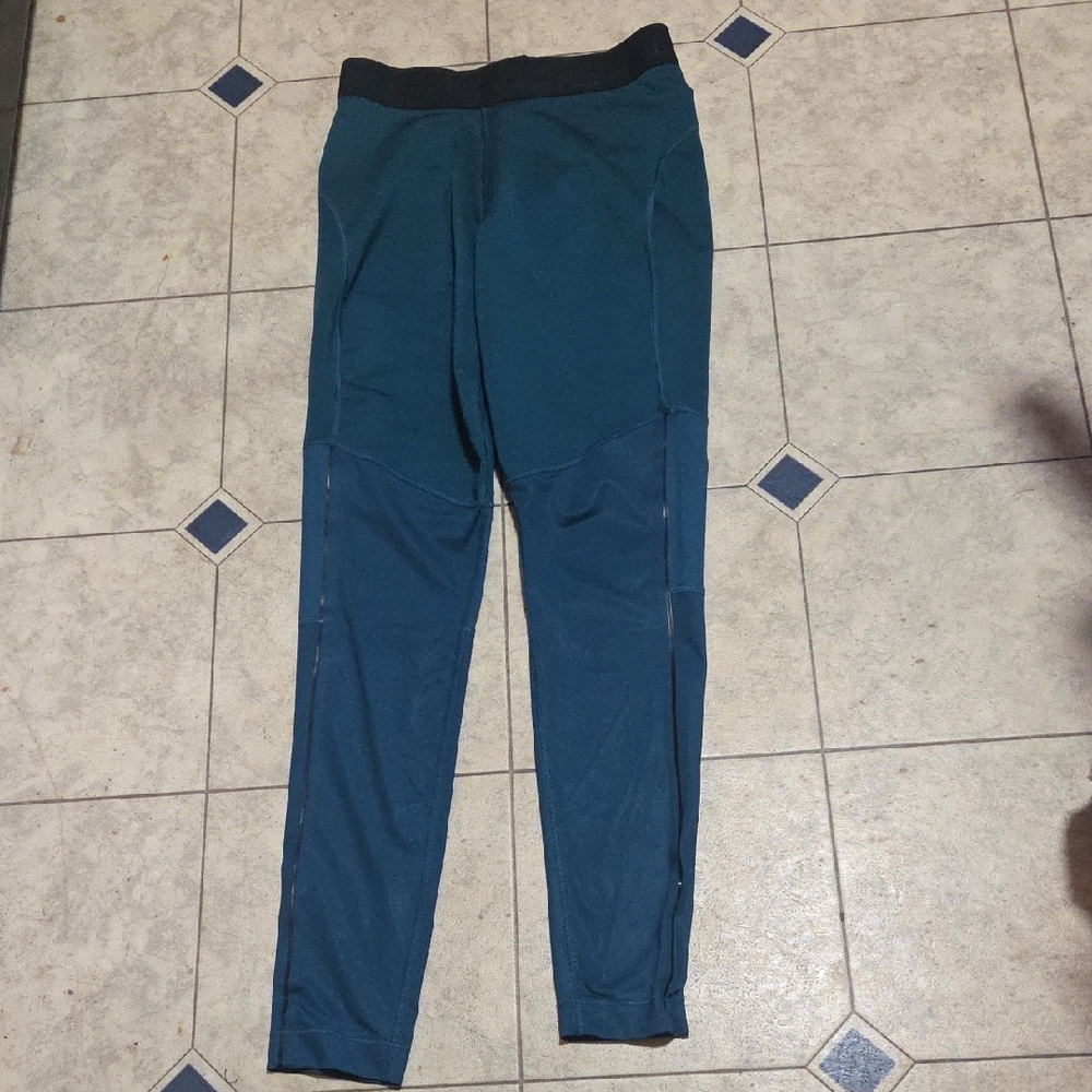Nike Pro Dri-fit Teal Leggings Size S